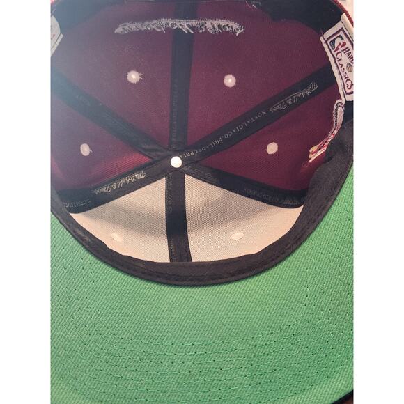 Mitchell & Ness Miami Heat Snapback Hat Cap Hardwood Classics - Picture 7 of 7